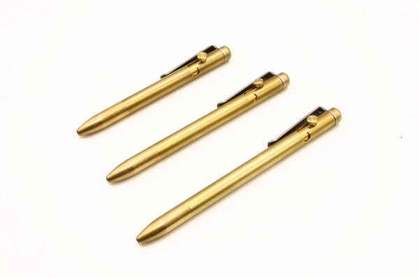 Brass Bolt Pens