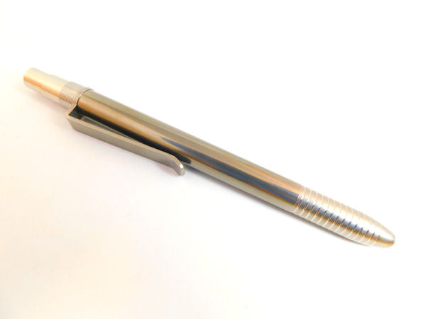 Titanium click parker pen