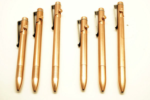 Copper Bolt Pens